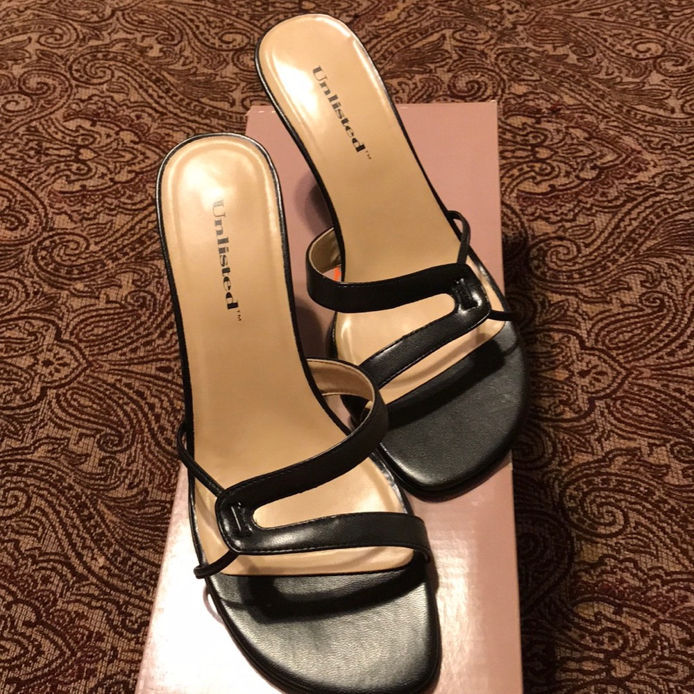 Black dress heels